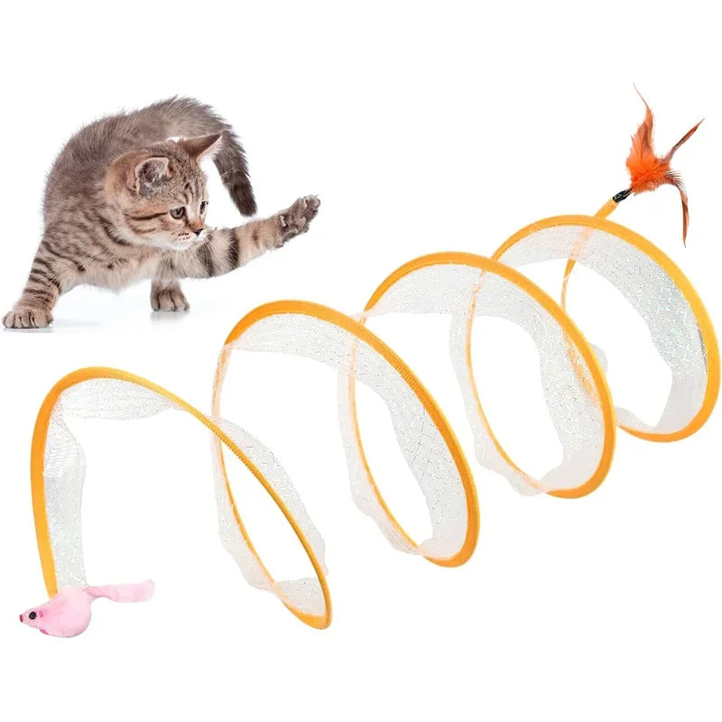 Springy Cat Tunnel