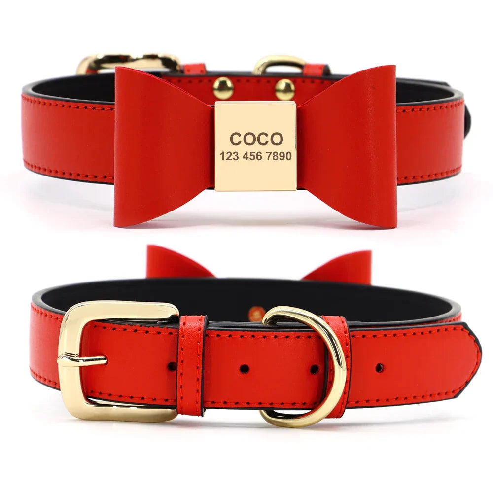 Personalized Brown Collar