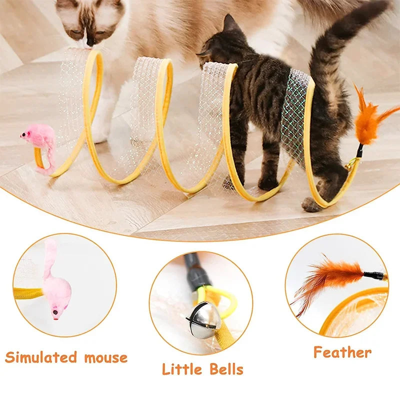 Springy Cat Tunnel