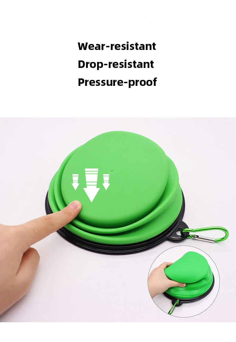 350ML/1000ML Portable Pet Bowl