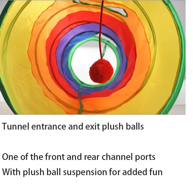 Foldable Cat Tunnel