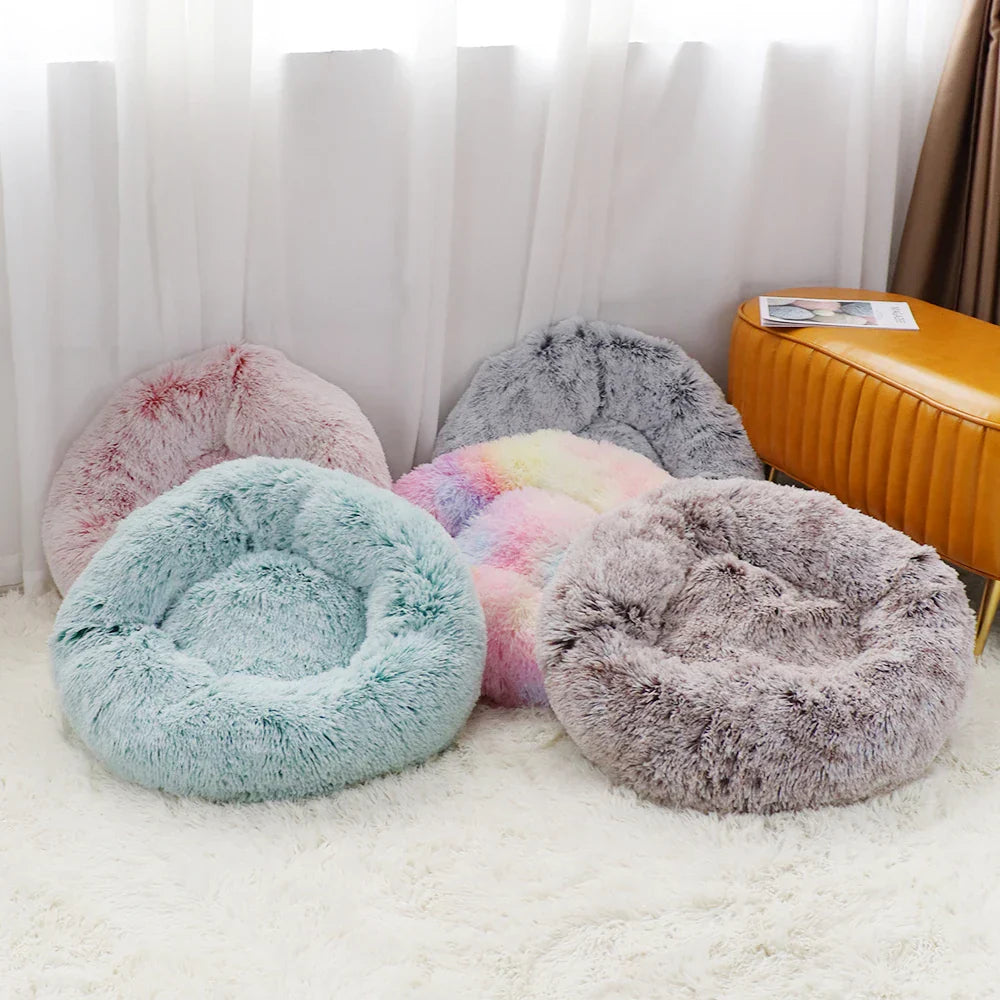 Beige Donut Bed