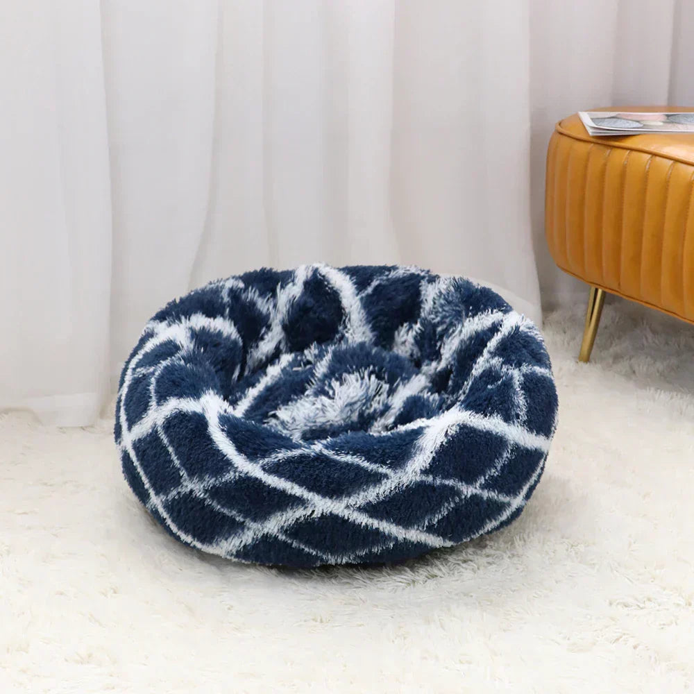 Light Grey Donut Bed