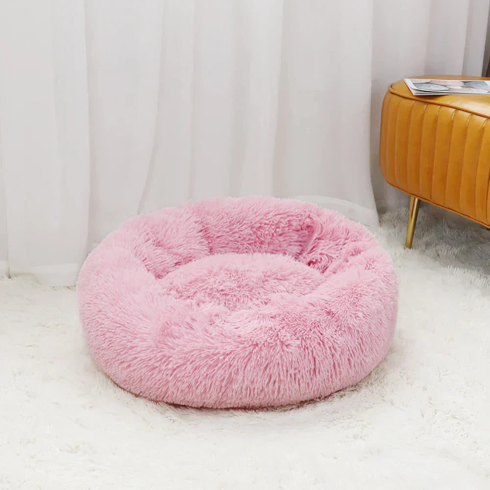 Brown Donut Bed