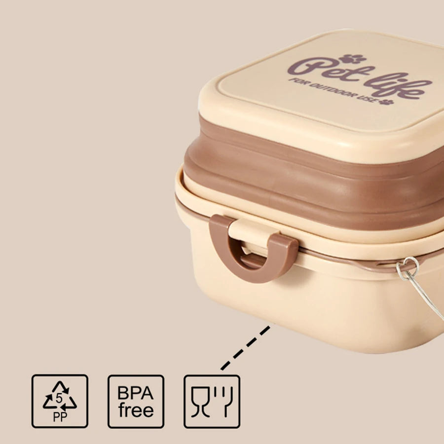 Folding Portable Pets Bowl