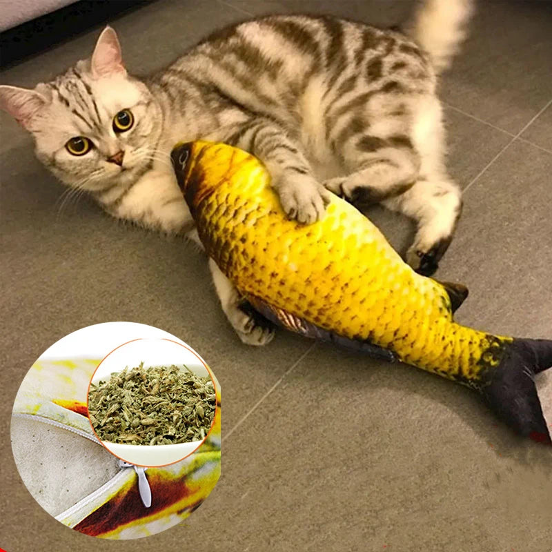 Creative Catnip Fish