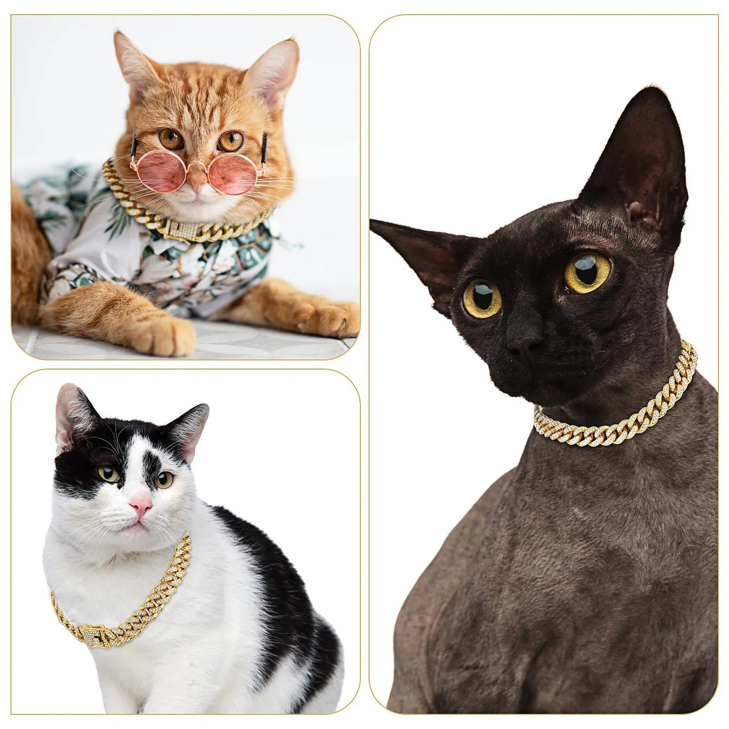 Gangster Silver Collar