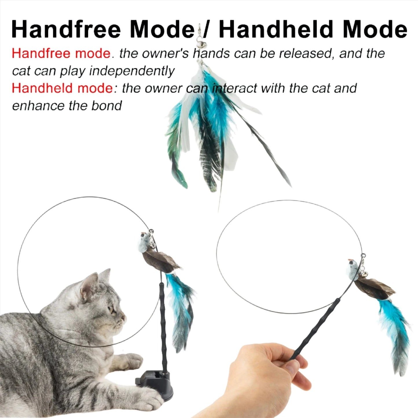 Bird-Feather Fishing Hook