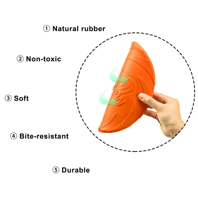 Bite-Resistant Dog Frisbee